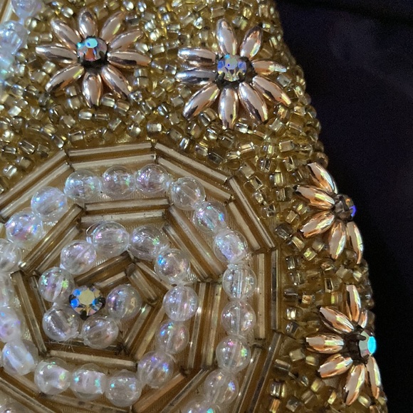 Gorgeous Vintage Beaded Evening Bag - Picture 4 of 10